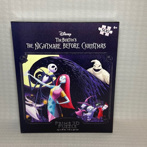⚓️Disney The Nightmare Before Christmas Tim Burton’s Prime 3D Puzzle - Picture 1 of 7